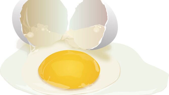 Egg to remove papillomas at home